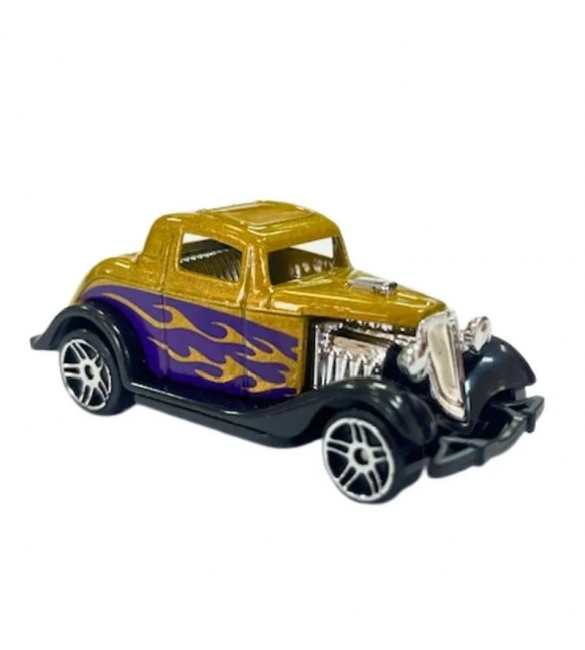 Carrinho Die Cast Garagem S.A. - Dragster Dourado Carrinho Die Cast Garagem S.A. - Dragster Dourado
